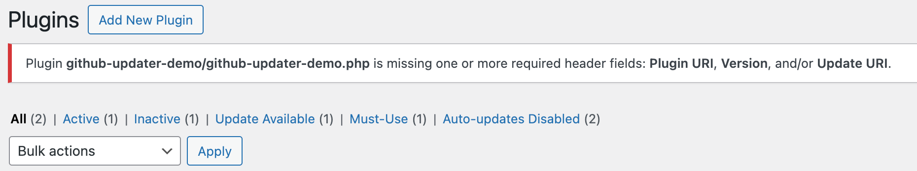 How to enable WordPress to update your custom plugin hosted on GitHub